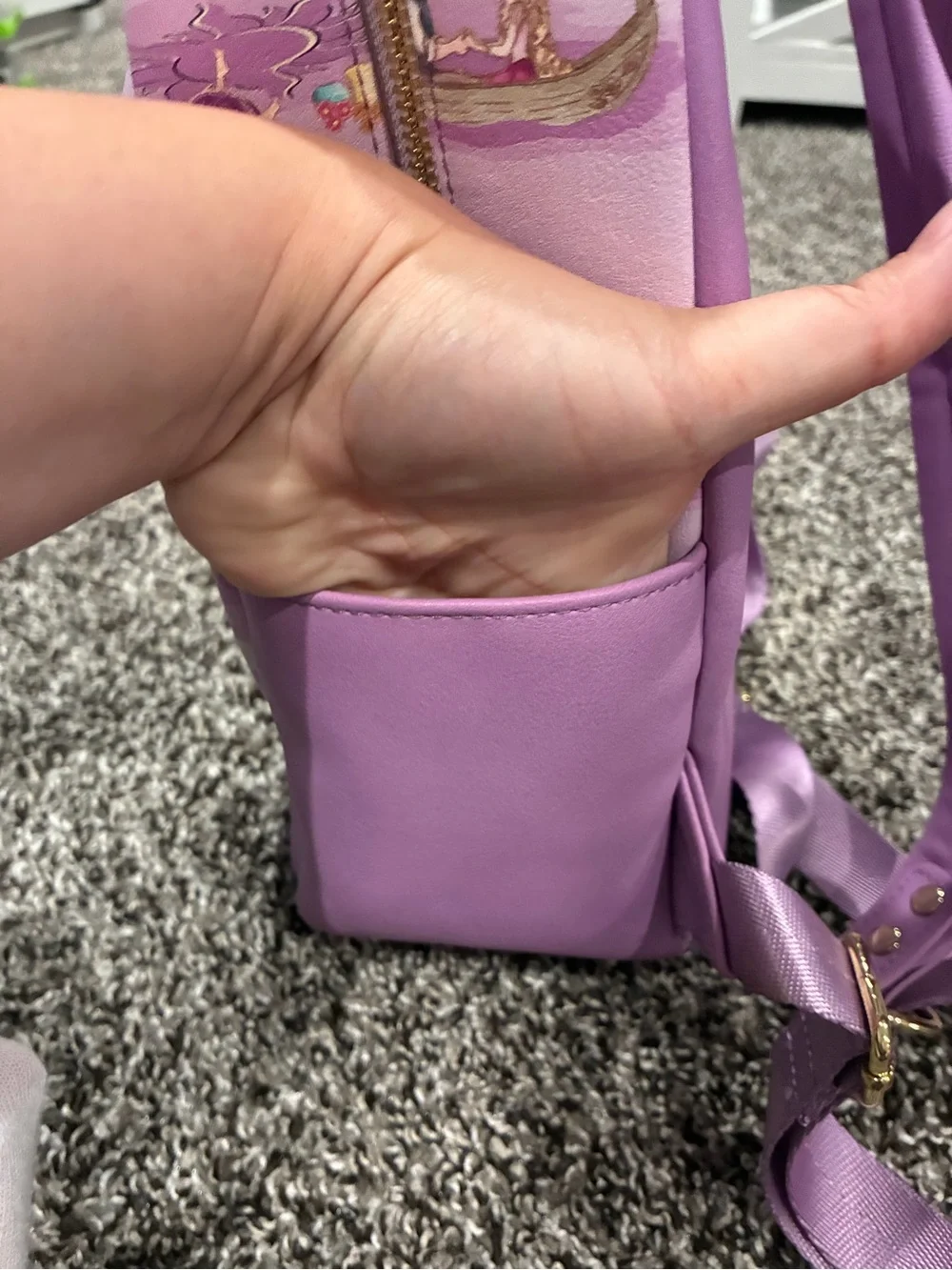 Loungefly Tangled Backpack and Card Holder